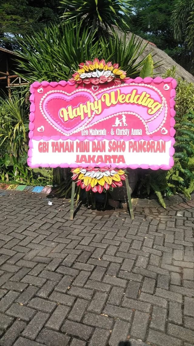 Papan Pernikahan Elegan